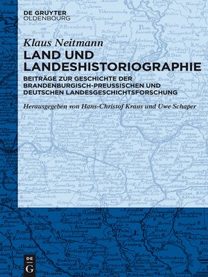 cover image of Land und Landeshistoriographie